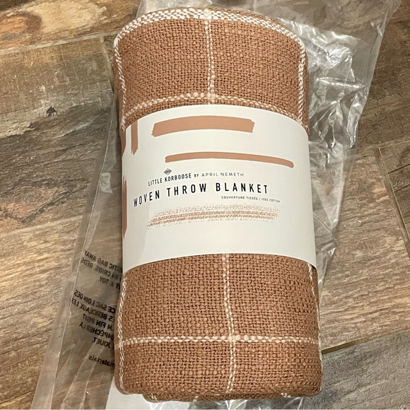 Woven Throw Blanket 60x50 - Picture 5 of 8